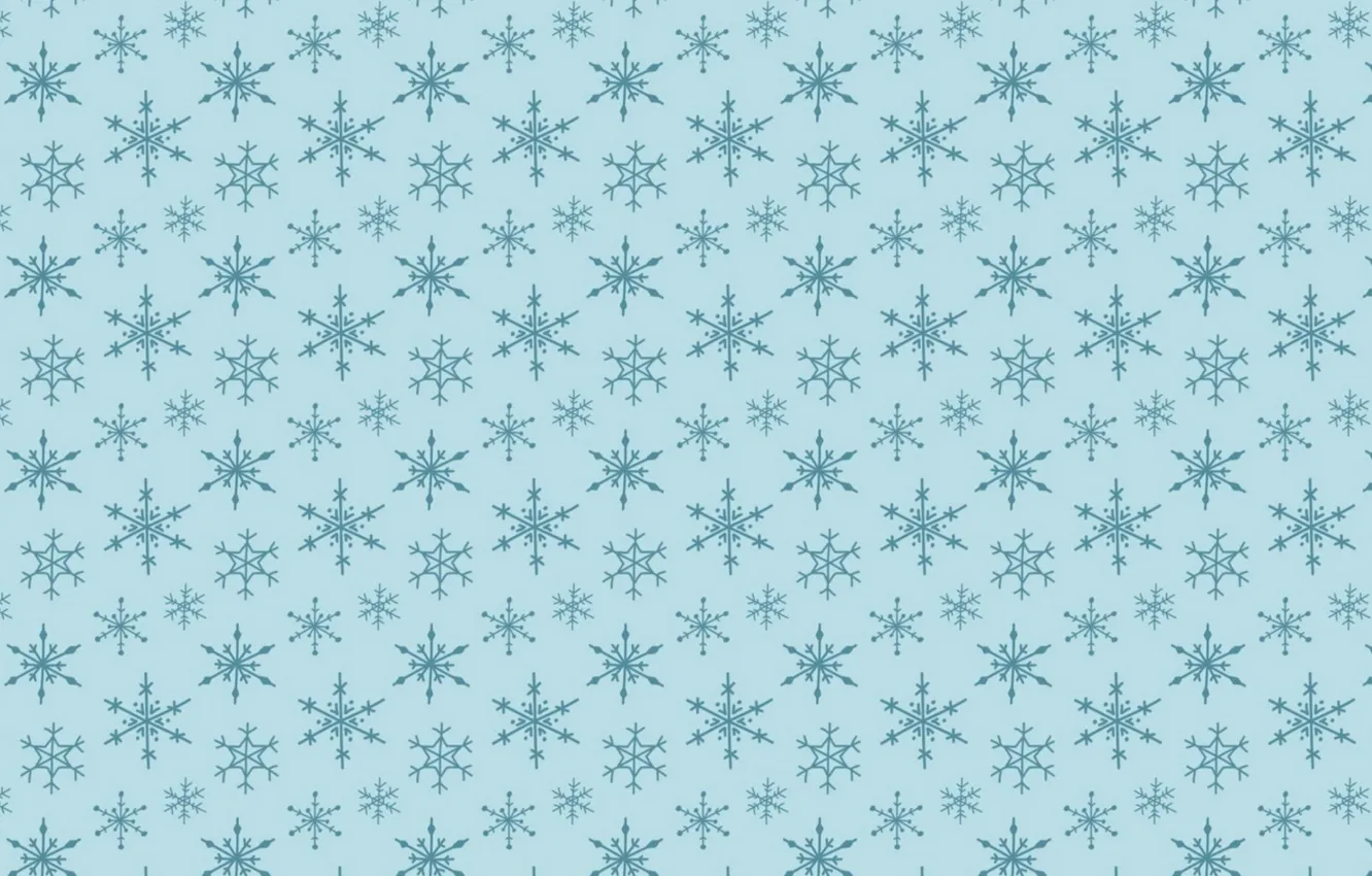 Photo wallpaper snowflakes, background, vector, texture