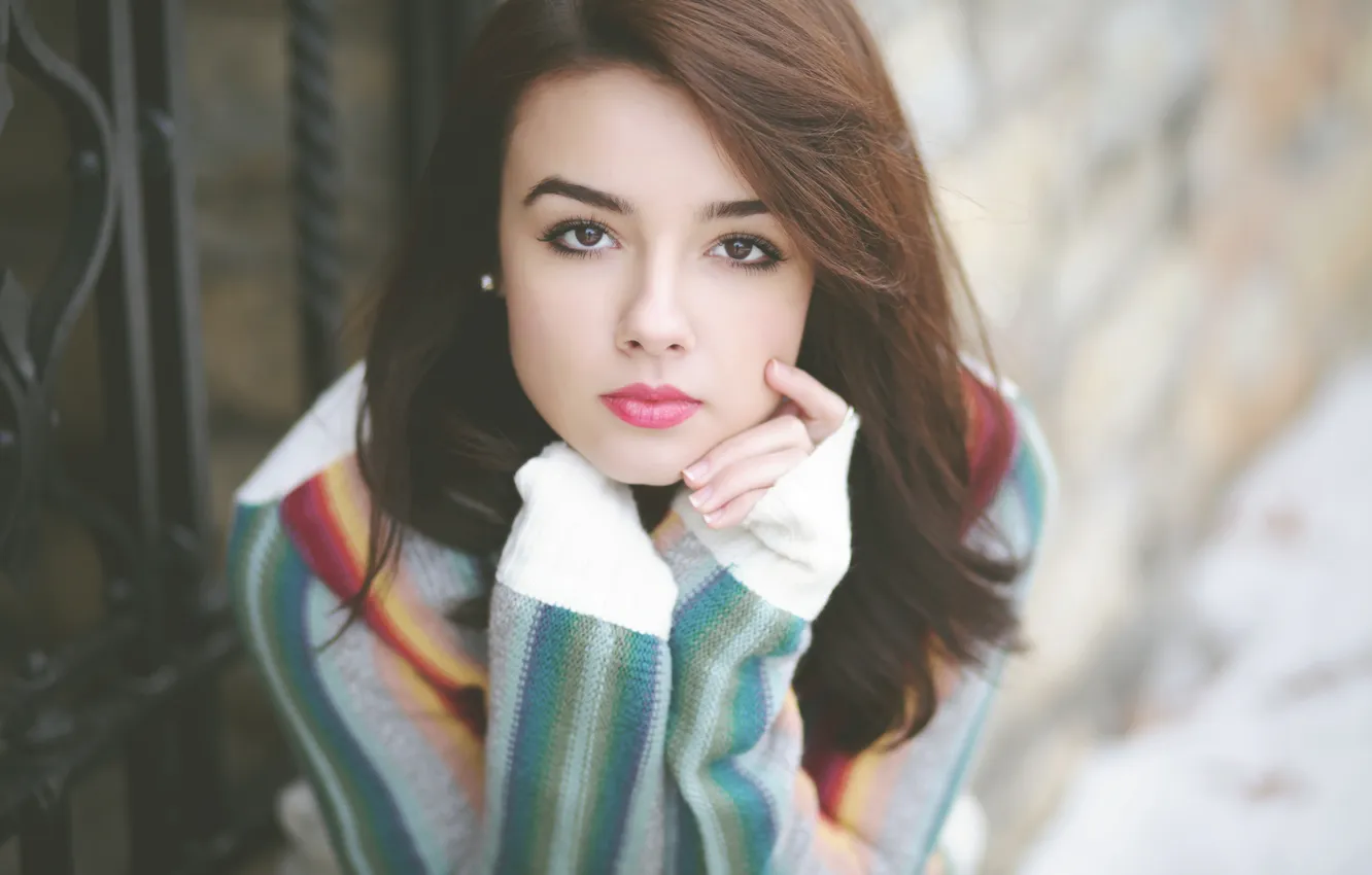 Photo wallpaper girl, model, Katie JoAnne