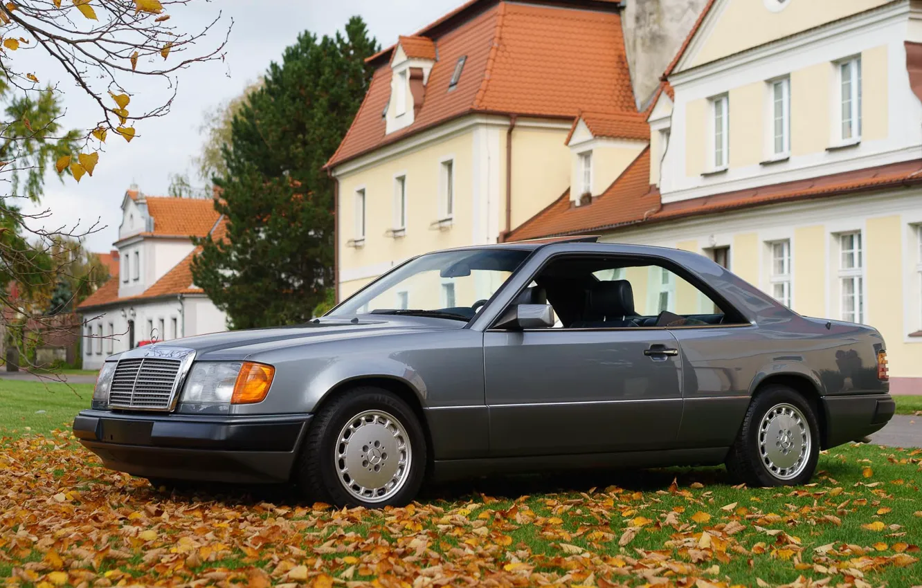 Photo wallpaper Coupe, 1990, C124, Mercedes - Benz, 300CE