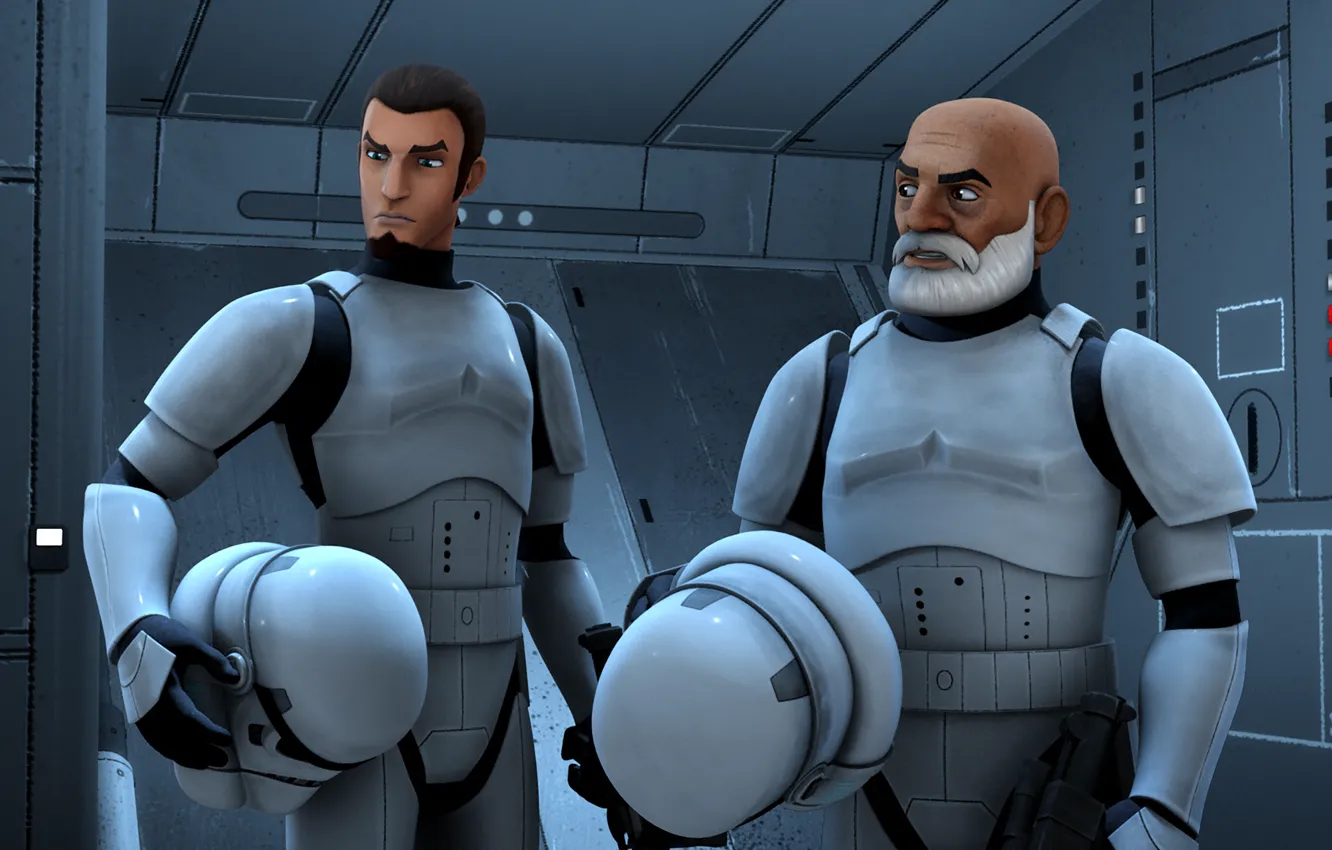 Photo wallpaper the animated series, Star wars: Rebels, Star Wars: Rebels, Keenan and Rex