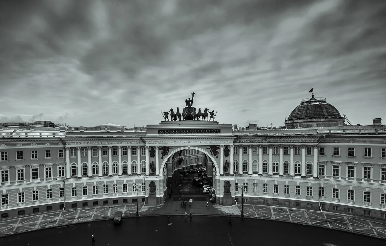 Photo wallpaper the sky, overcast, Peter, Saint Petersburg, Russia, SPb, St. Petersburg, spb