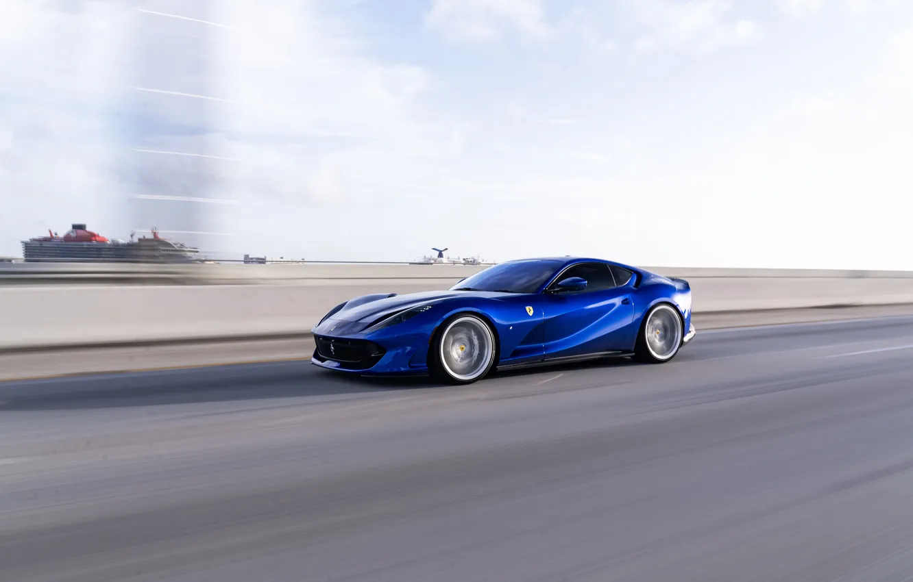 Photo wallpaper car, Ferrari, Supercar