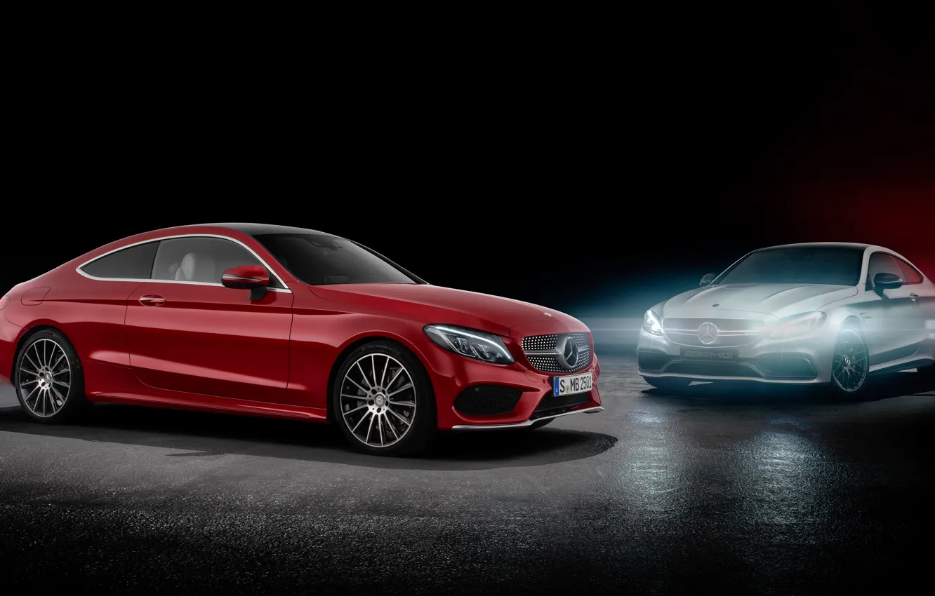 Photo wallpaper Mercedes, AMG, S-Coupe