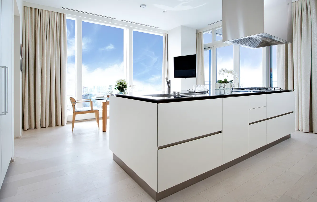 Photo wallpaper Canada, modern, home, Toronto, luxury, kitchen