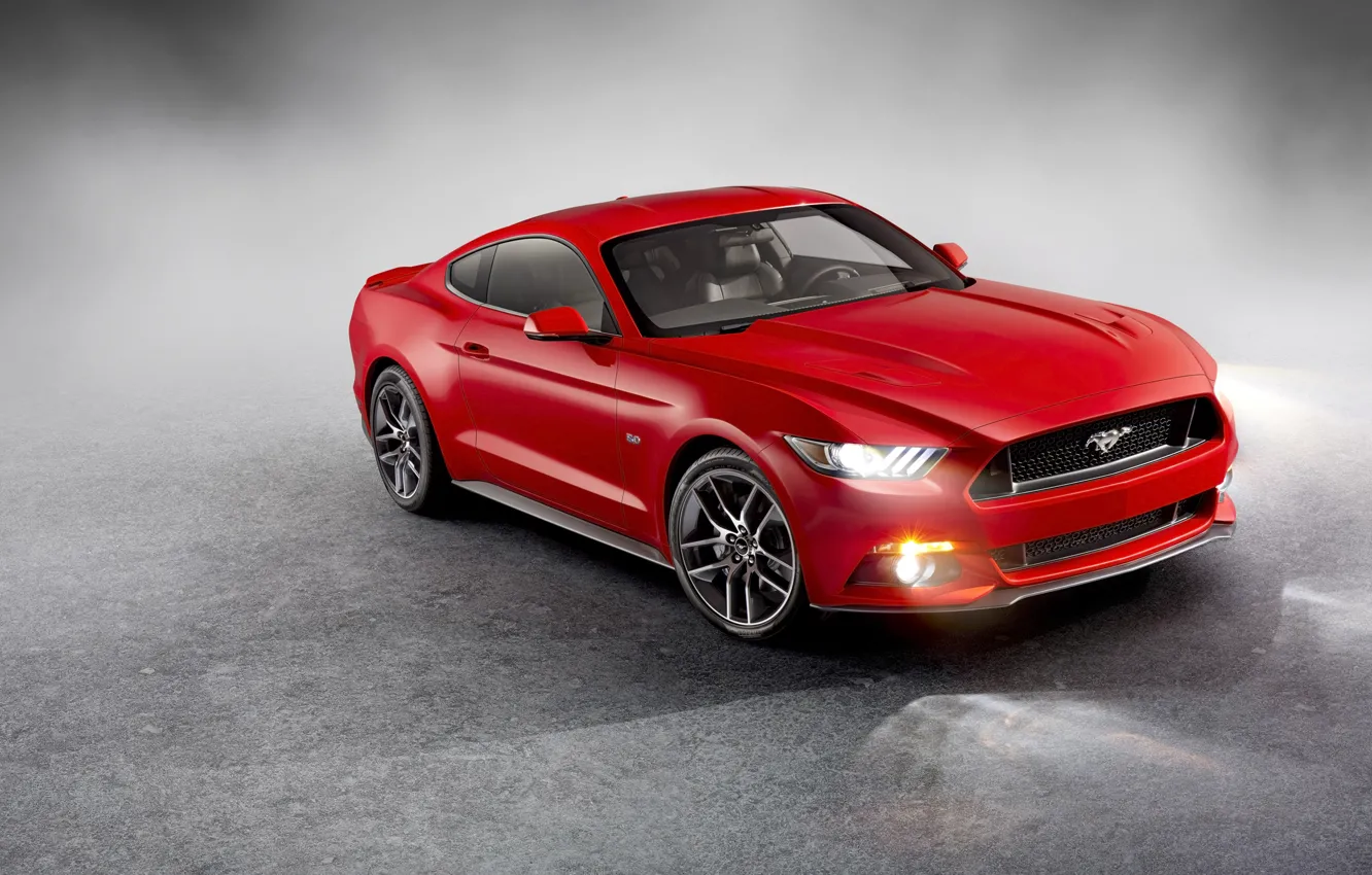 Photo wallpaper Mustang, Ford, 2015