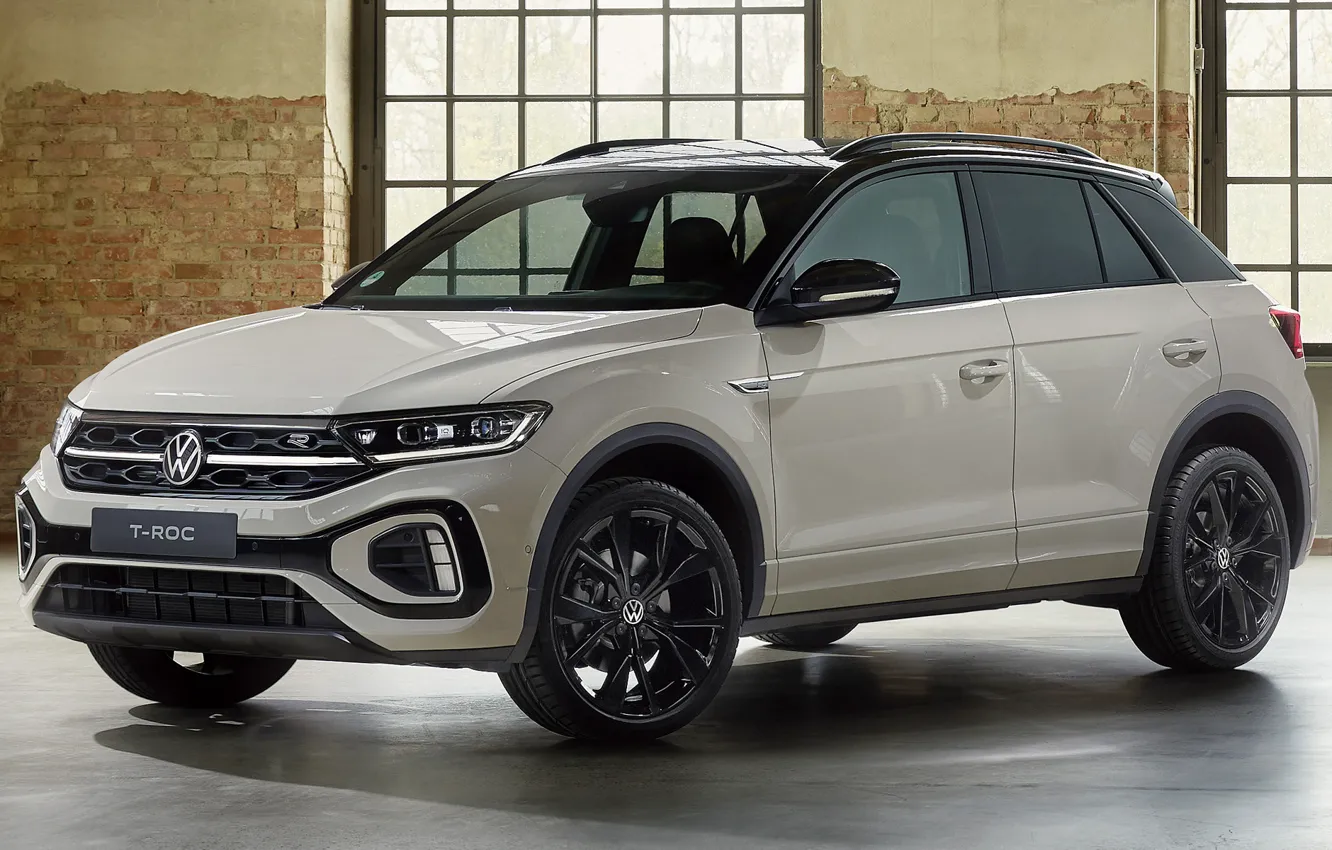 Photo wallpaper Volkswagen, exterior, R-Line, T-ROC, 2021