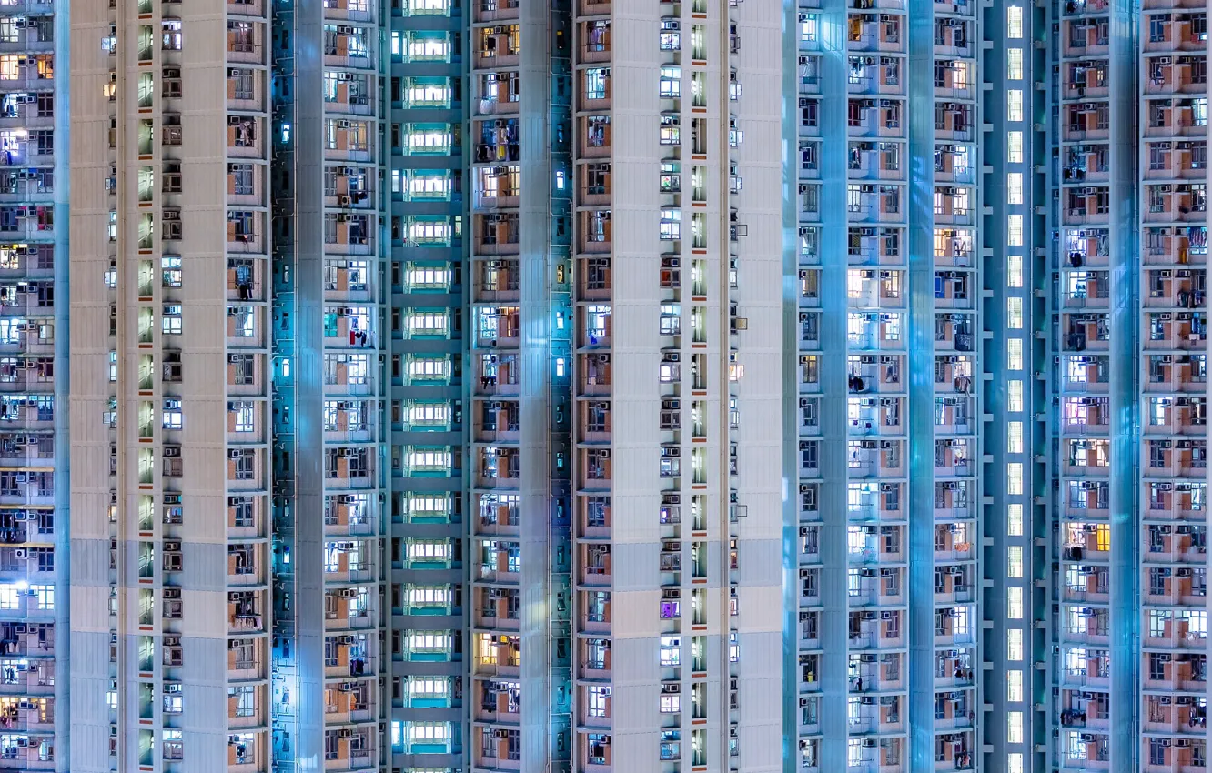 Photo wallpaper China, house, apartment