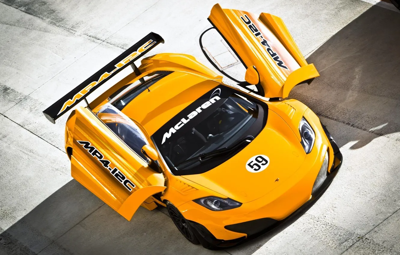 Photo wallpaper McLaren, cars, auto, Supercars, MP4 12C GT3