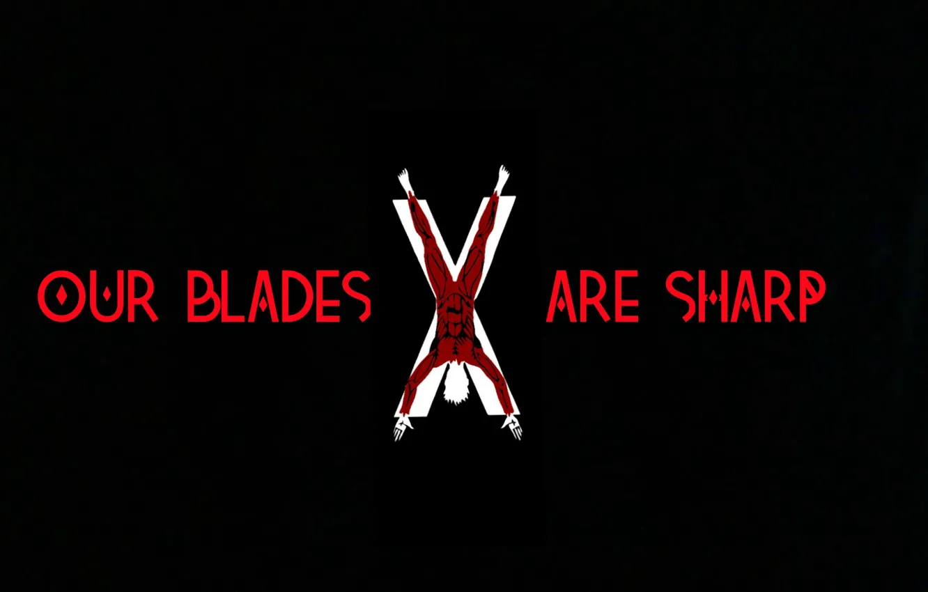 Photo wallpaper Our Blades Are Sharp, skinned people, House Bolton