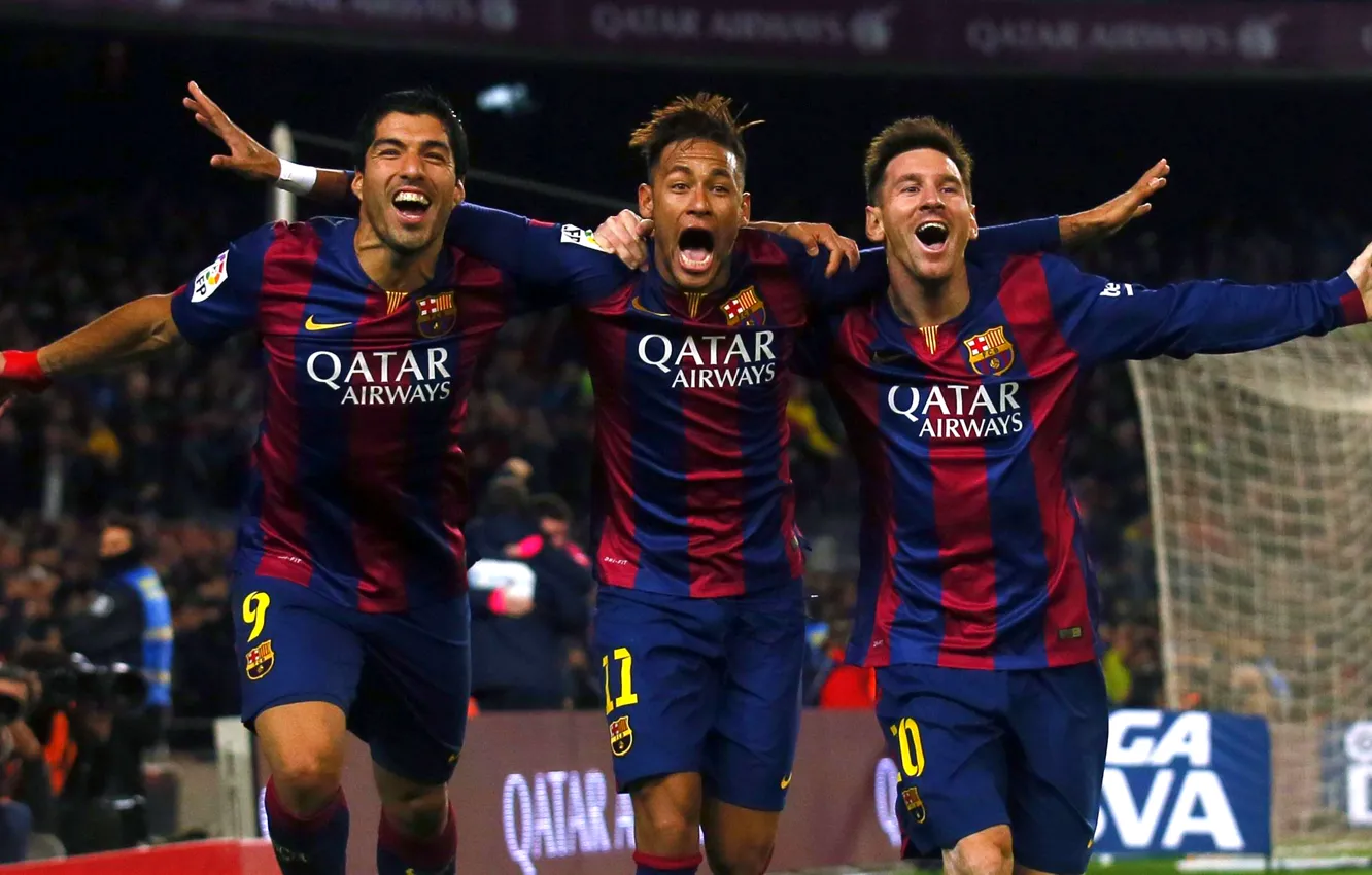 Photo wallpaper club, club, barca, goal, Barcelona, football, Lionel Messi, Leo Messi