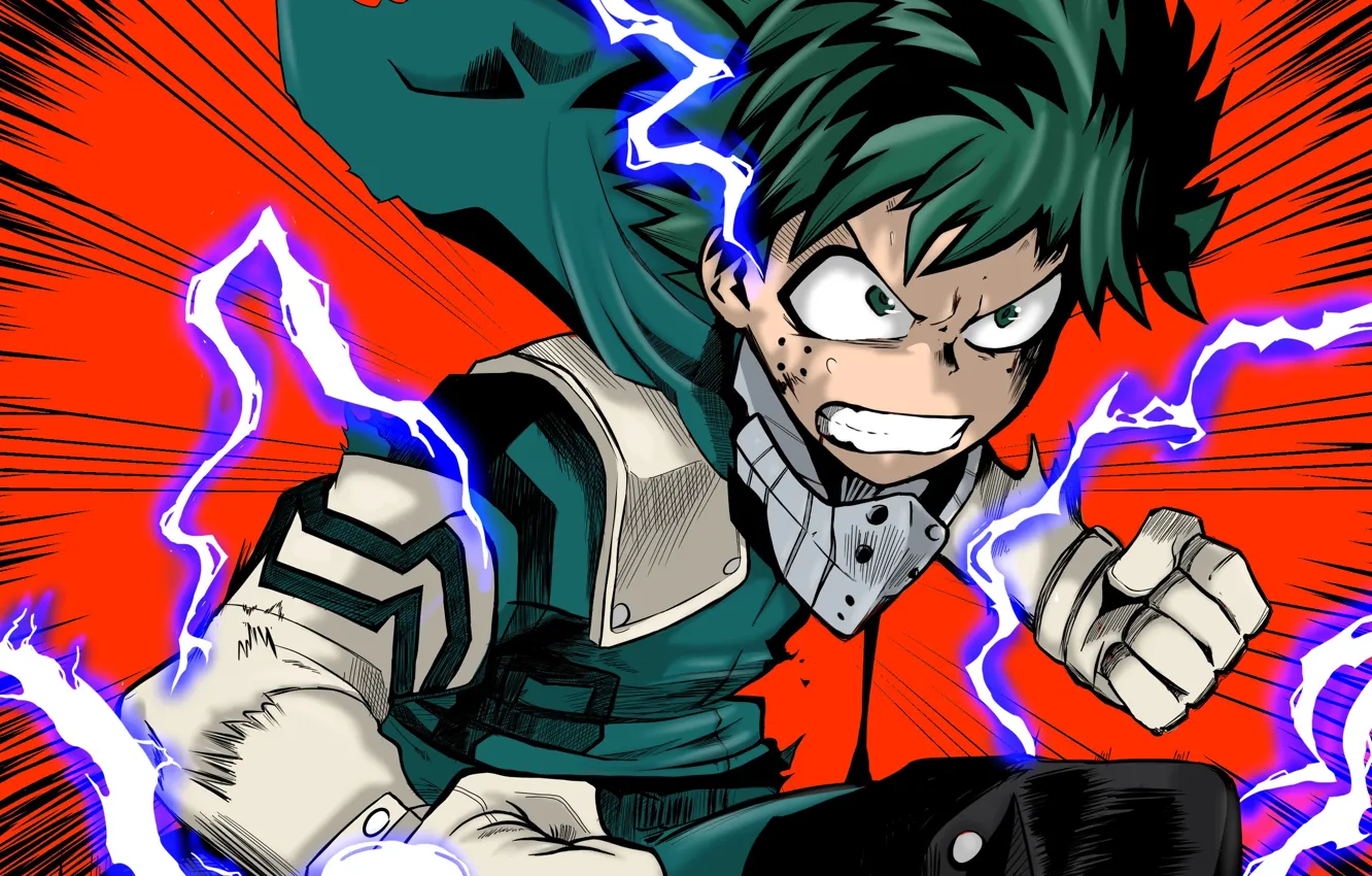 Photo wallpaper hero, Boku no Hero Academy, My hero Academy, My Hero Academia, Midori Isuku, Izuku Midoriya