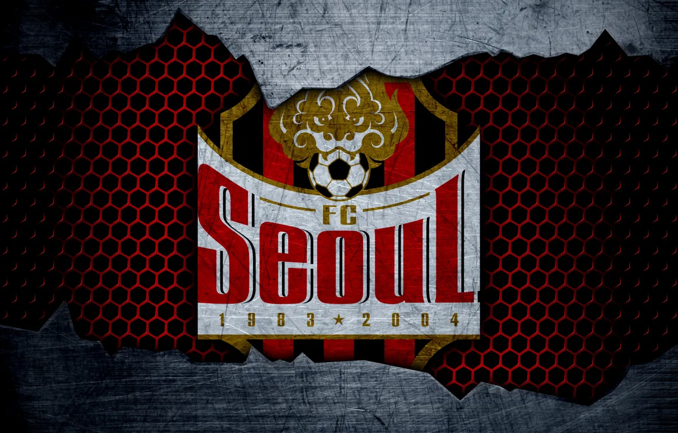 Photo wallpaper Seoul, football, wallpaper, logo, Sport