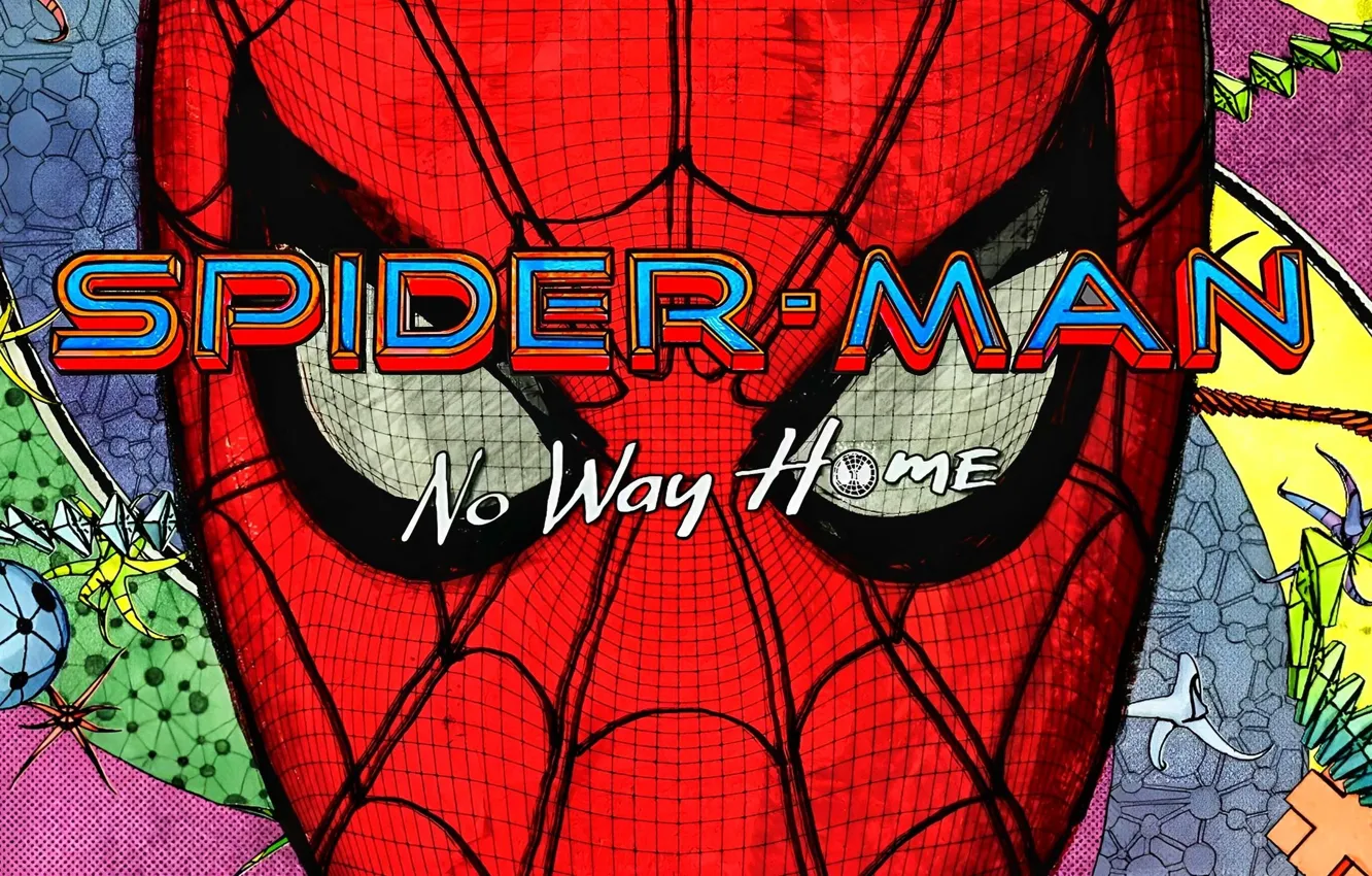 Photo wallpaper wallpaper, mask, Spiderman, hd, Spiderman no way home