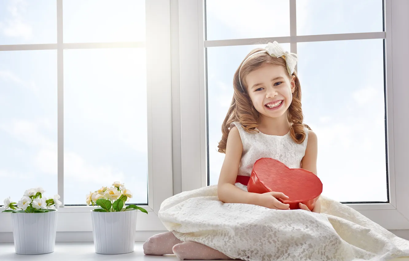 Photo wallpaper love, heart, girl, love, heart, romantic