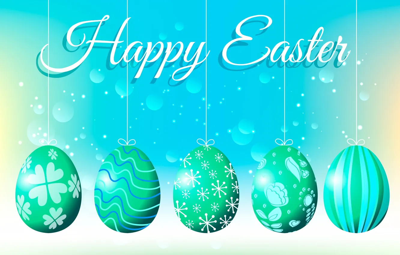Photo wallpaper eggs, Easter, congratulations