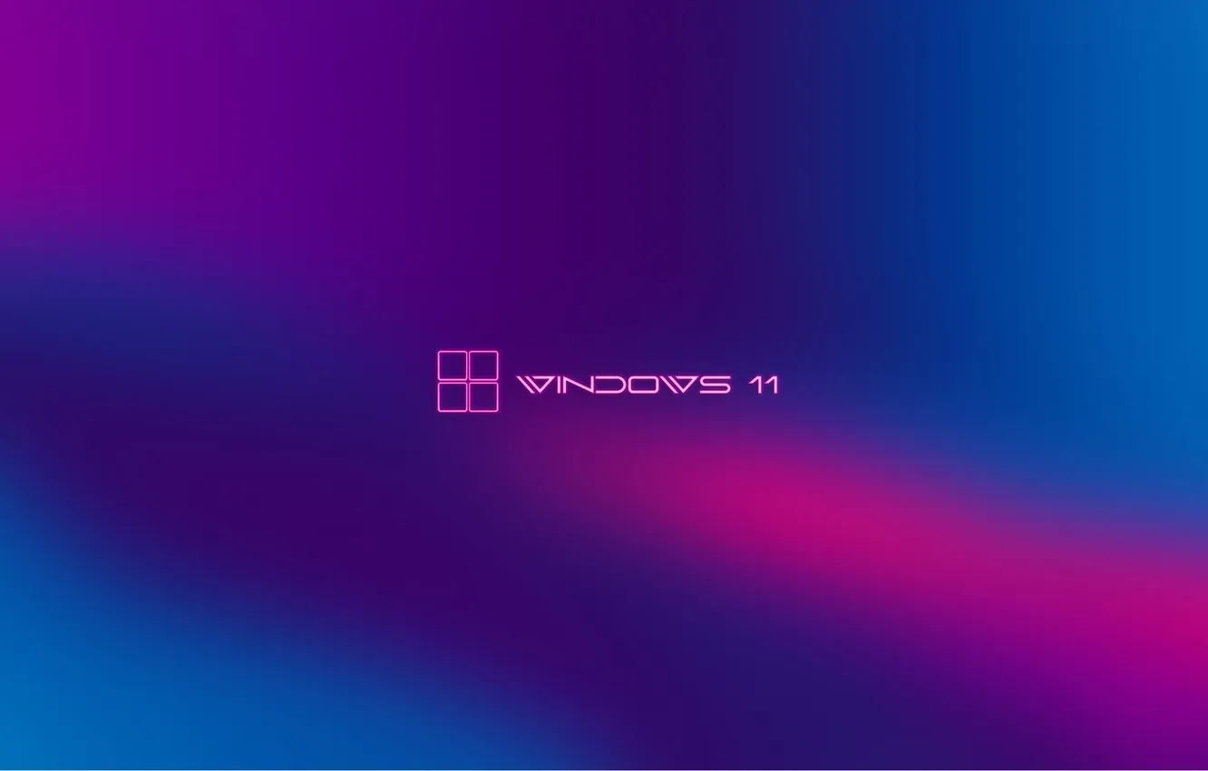 Photo wallpaper Microsoft, Microsoft Windows, background, Neon, Windows, Windows, Microsoft, simple background