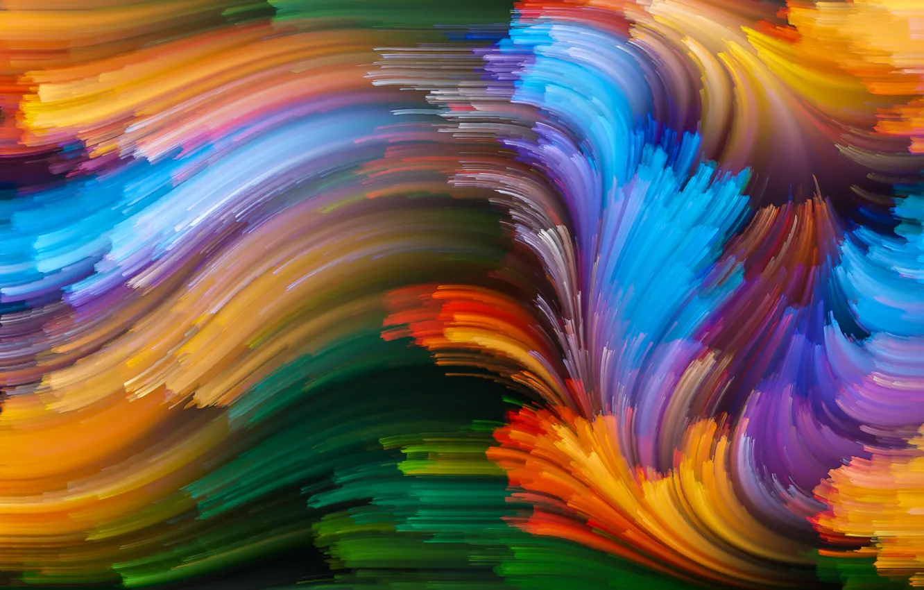 Photo wallpaper background, paint, colors, colorful, abstract, rainbow, background, splash