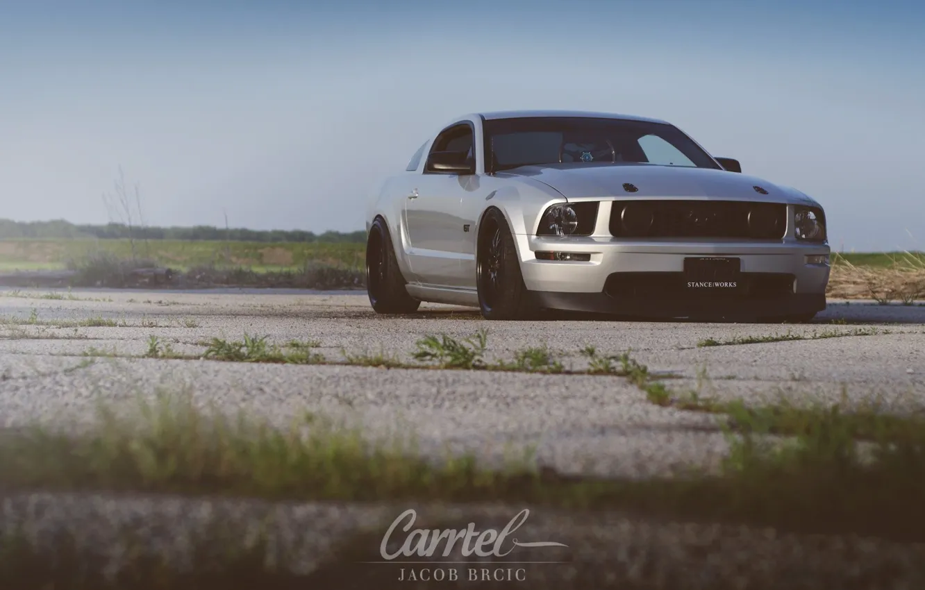 Photo wallpaper Mustang, Ford, Tuning