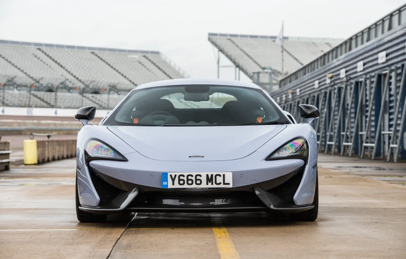 Photo wallpaper McLaren, front view, 570GT, McLaren 570GT