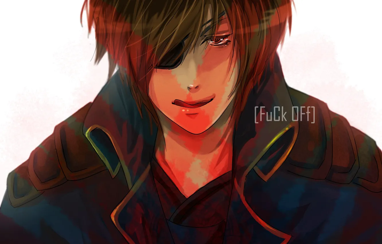 Photo wallpaper language, look, guy, Seducer, Sengoku Basara