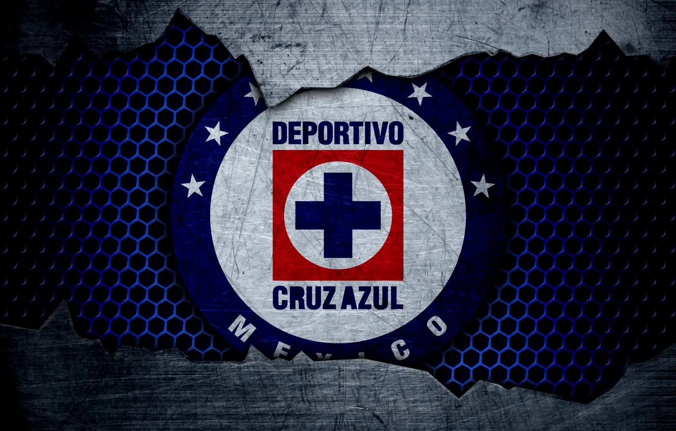 Photo wallpaper wallpaper, logo, football, Sport, Blue Cross