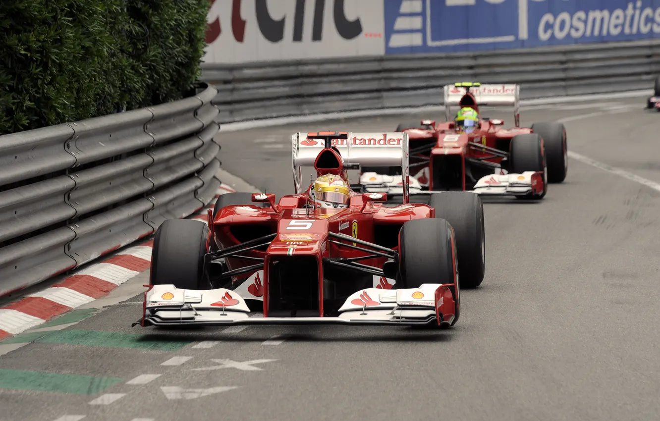 Photo wallpaper ferrari, formula 1, race, alonso, weight, Alonso, massa