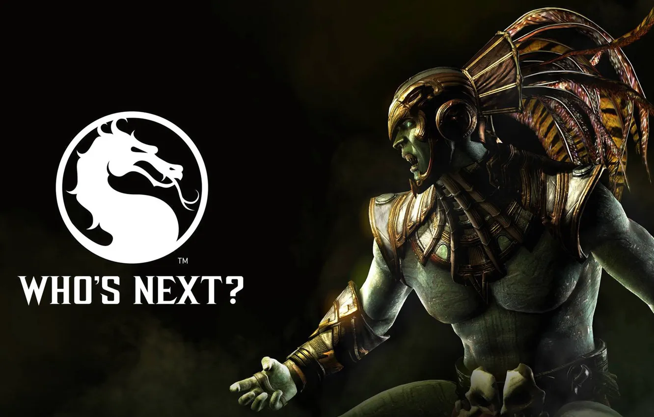 Photo wallpaper fighter, NetherRealm Studios, Mortal Kombat X, Kotal Kahn