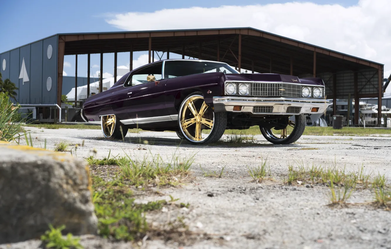 Photo wallpaper Chevrolet, Impala, Dub, Malice