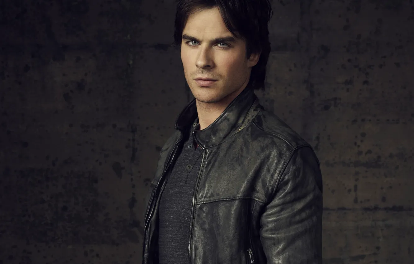 Photo wallpaper actor, vampire, the series, The, vampire, Damon, Damon, Ian