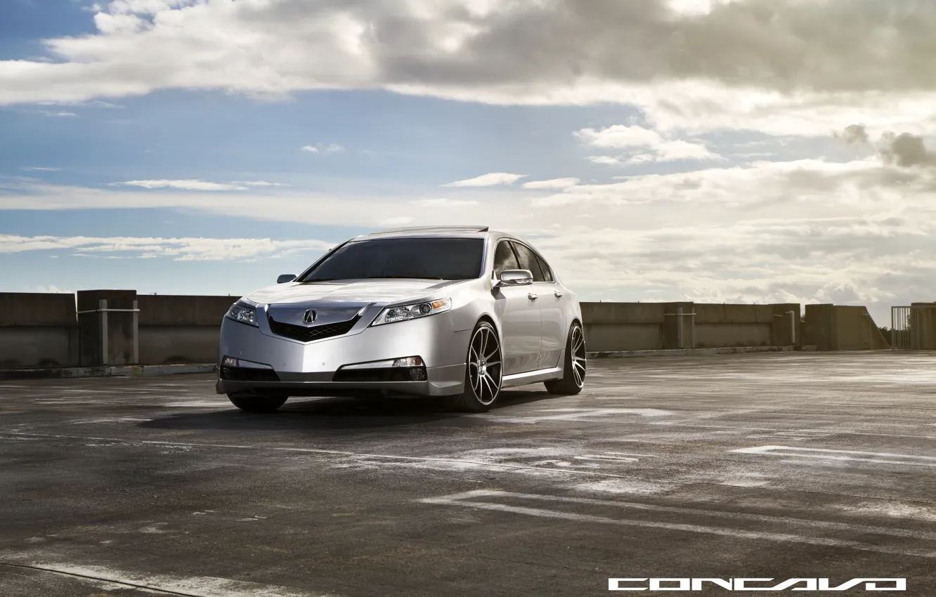 Photo wallpaper the sky, before, Wheels, Acura TL, Concave, CW-S5, Concave