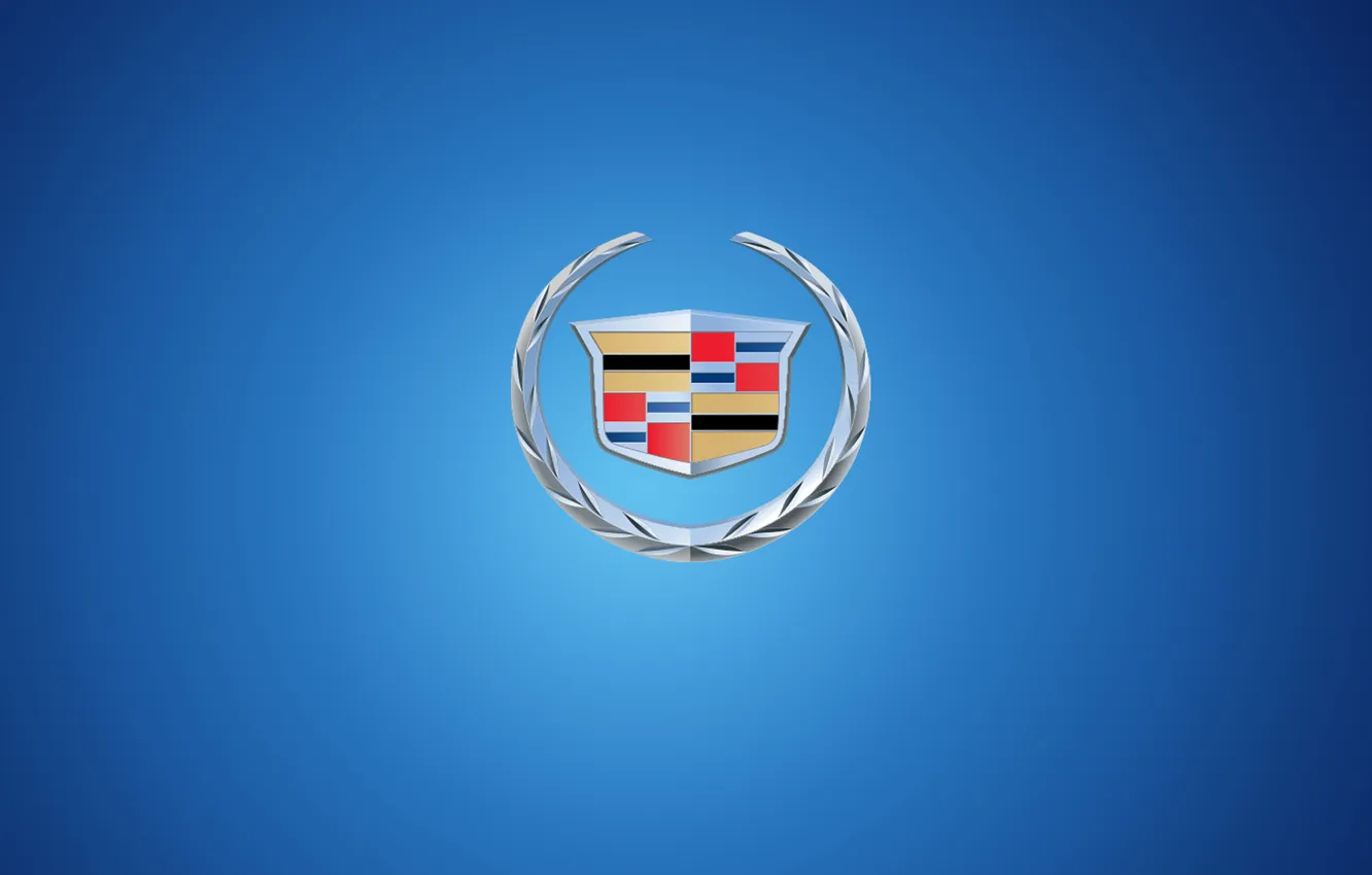 Photo wallpaper blue, background, Wallpaper, Cadillac