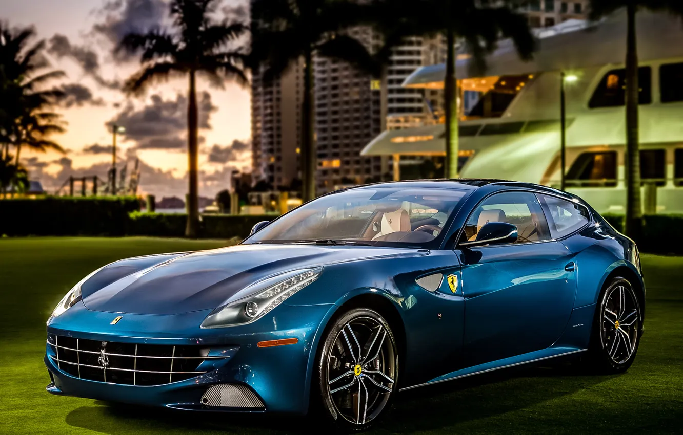Photo wallpaper Ferrari, California