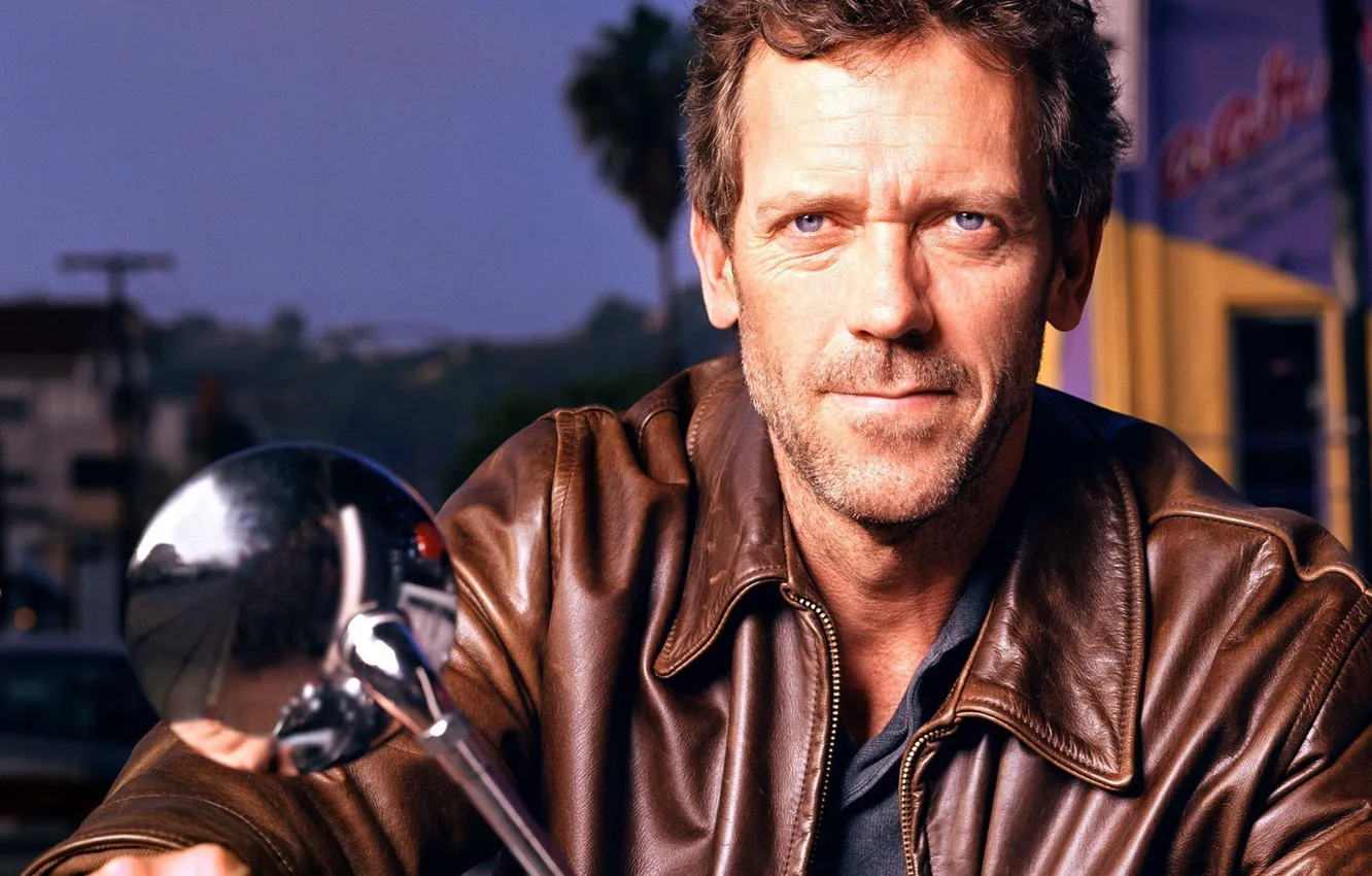 Photo wallpaper motorcycle, House M.D., Hugh Laurie