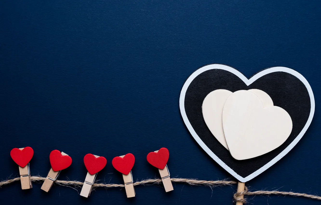 Photo wallpaper love, background, heart, heart, Valentine's Day, romantic