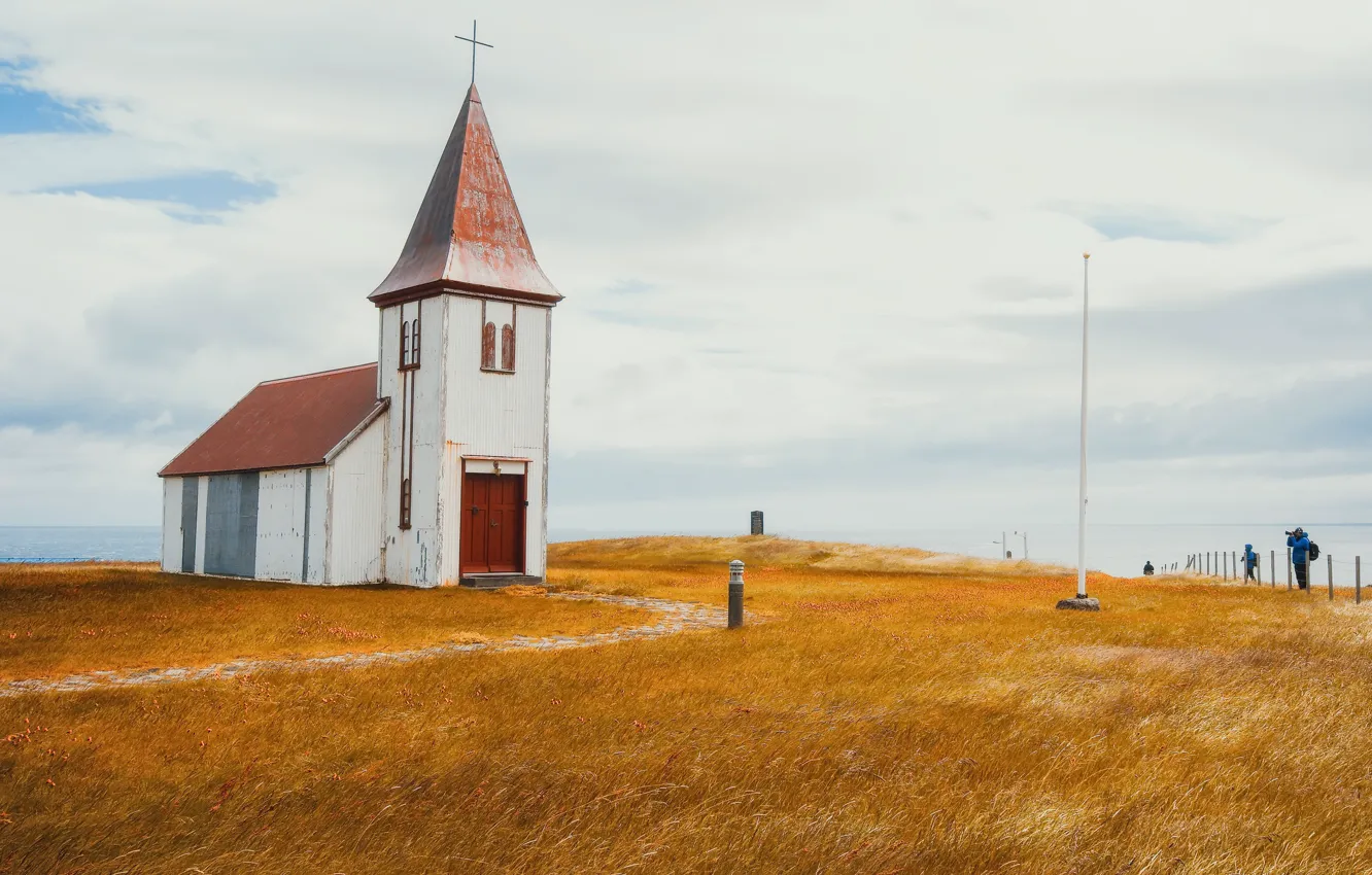 Photo wallpaper Iceland, WEST, Hellnar