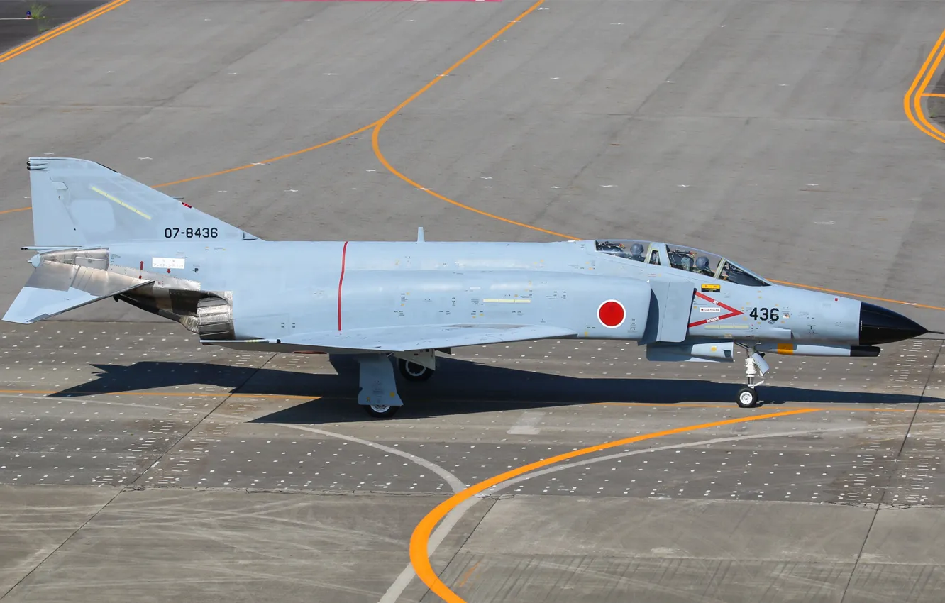 Photo wallpaper Japan, Japan, WFP, F-4 Phantom II, The air defense forces of Japan, Mitsubishi Heavy Industries, …