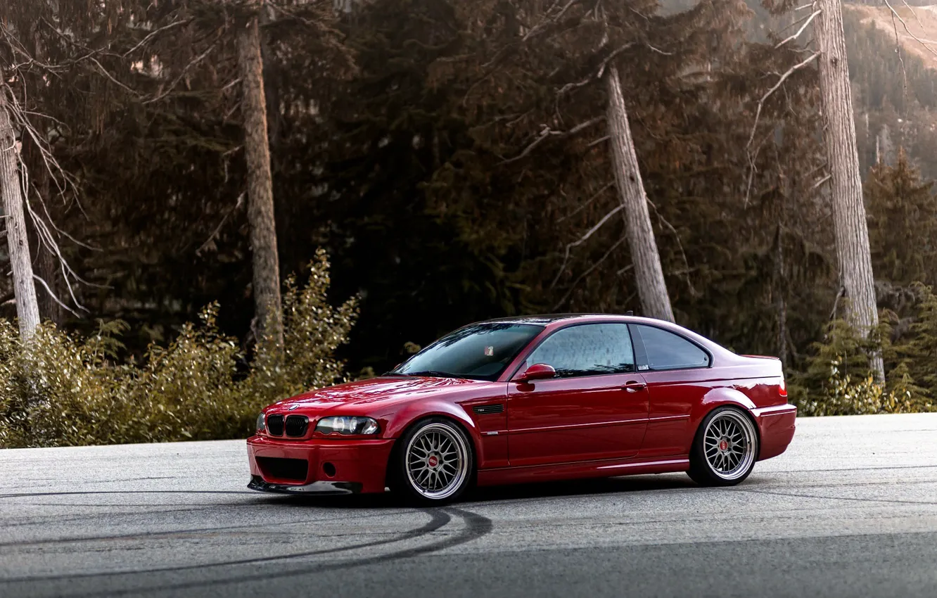 Photo wallpaper E46, BBS, Wheels, M3