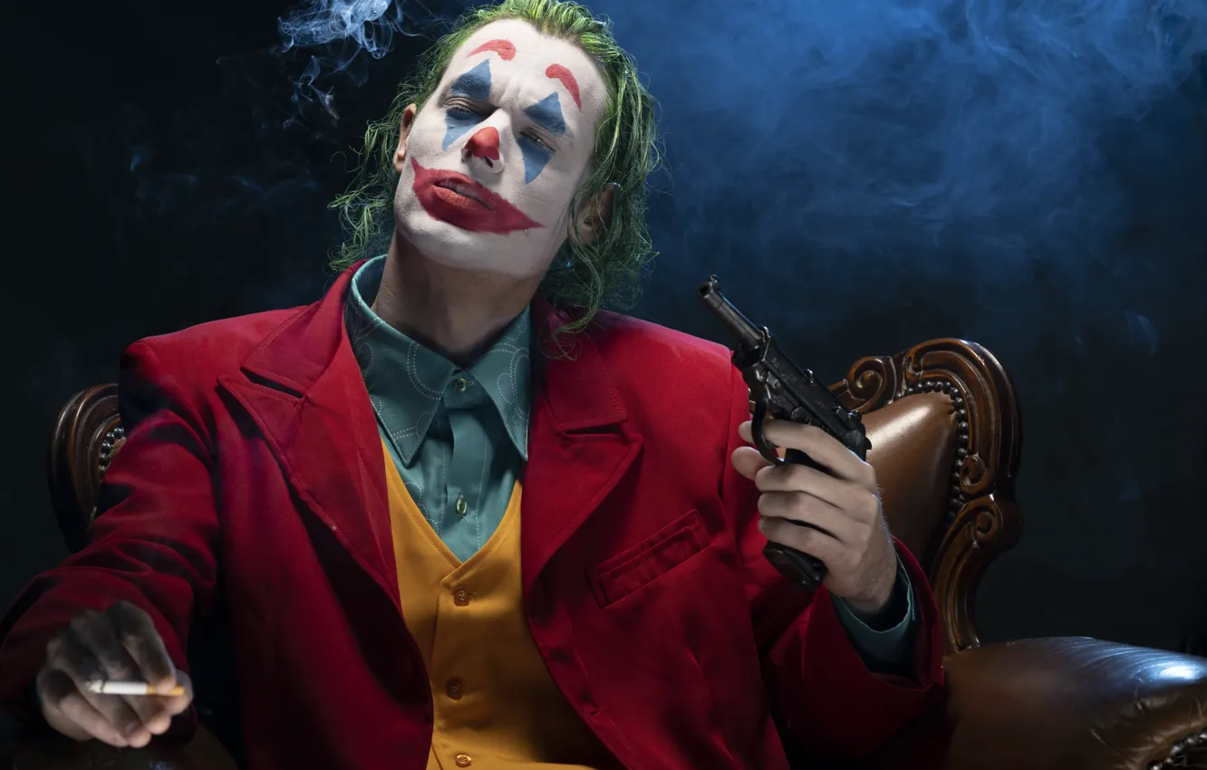 Photo wallpaper Joker, portrait, Dorian