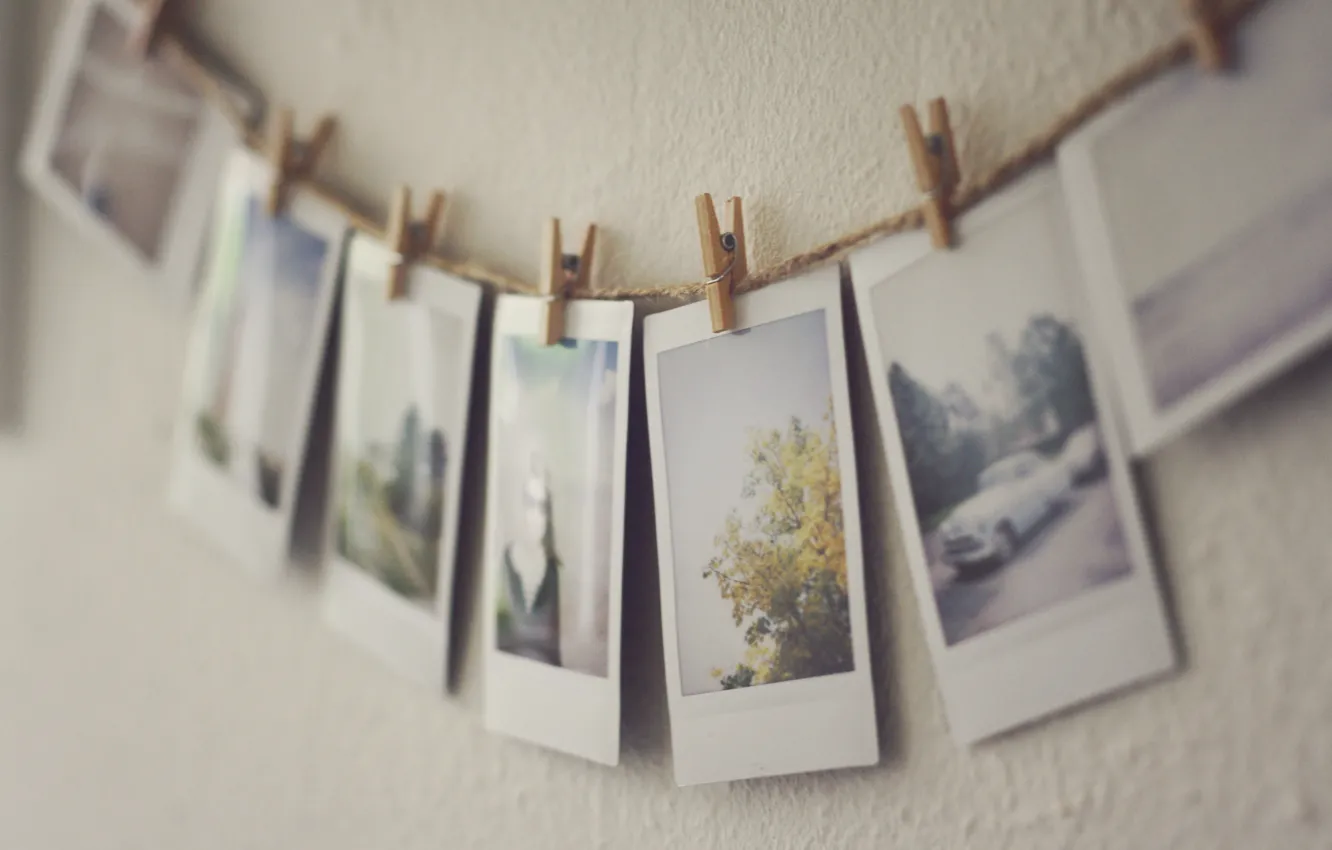 Photo wallpaper photos, pictures, clothespins