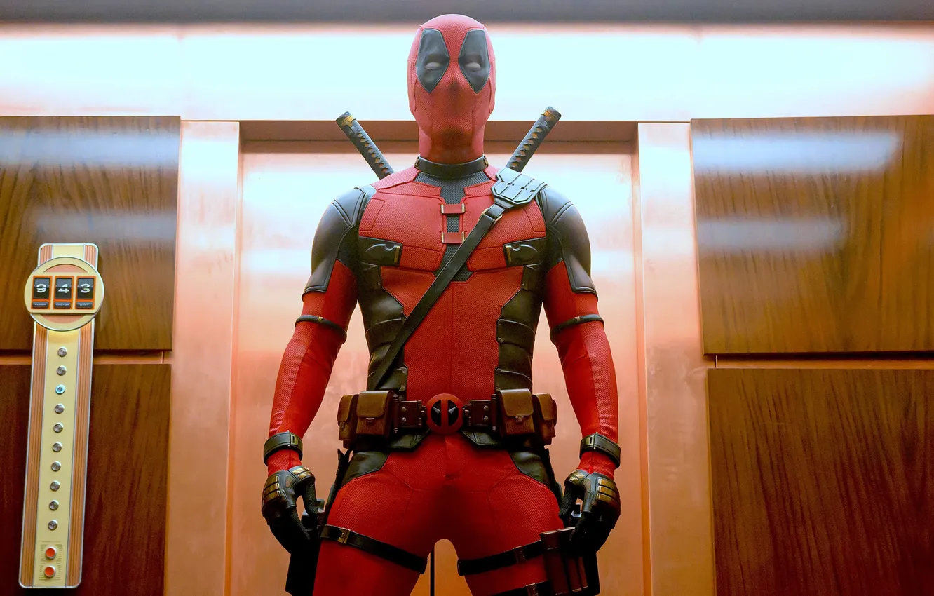 Photo wallpaper Wolverine, Deadpool, Marvel, Outcast