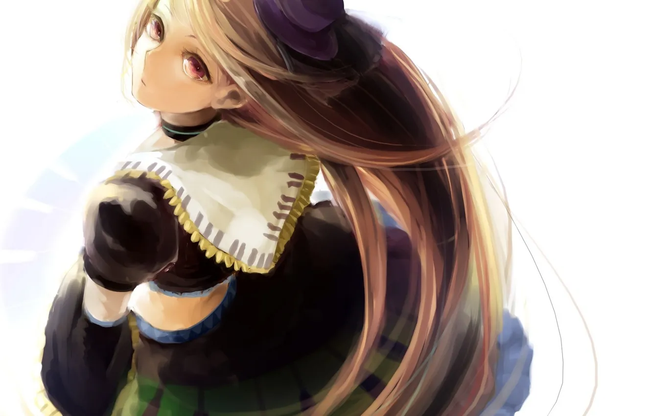 Photo wallpaper girl, hat, anime, art, sink916, hassan, Namine Ritsu, Utau