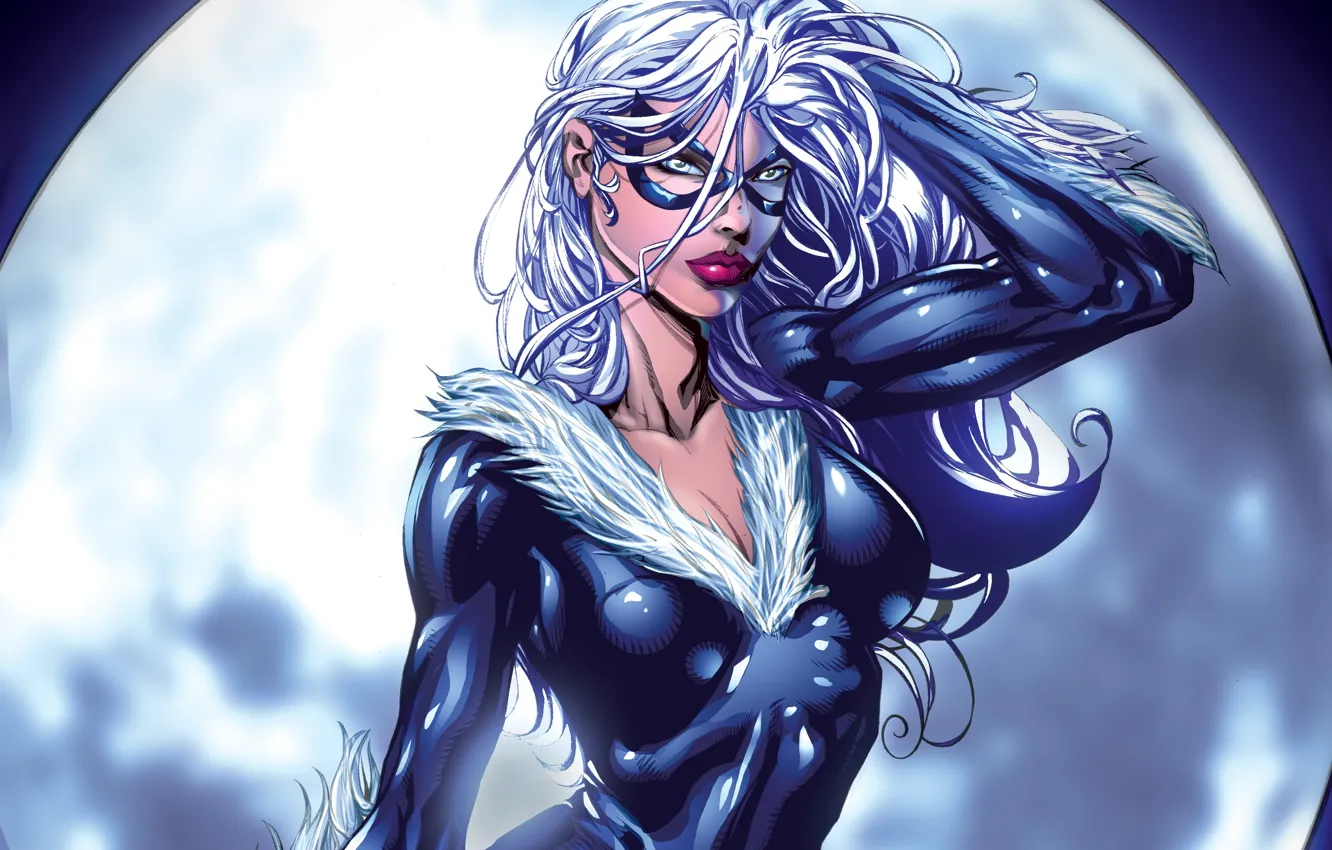 Photo wallpaper Marvel, Marvel Comics, black cat, Felicia Hardy, black cat