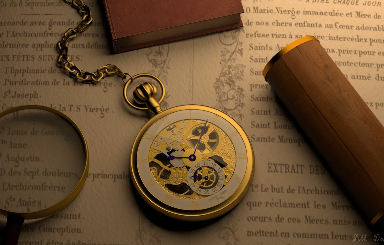 Photo wallpaper watch, Detectives Table, joakim matsson, Breguet