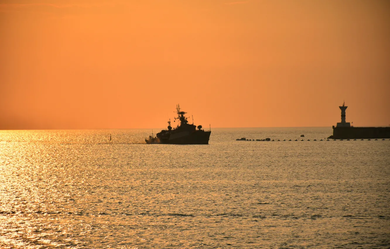 Photo wallpaper ship, anti-submarine, small, Suzdalets