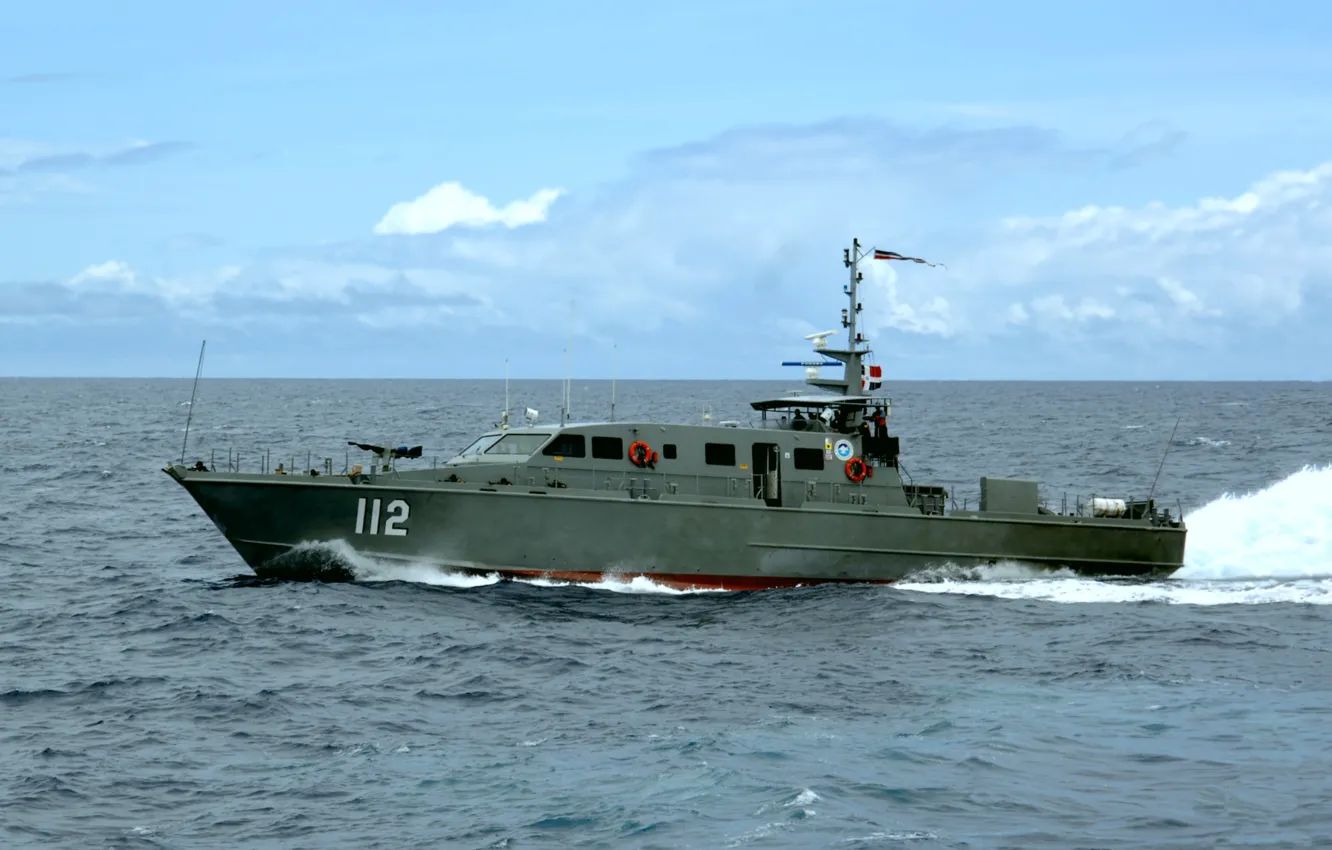 Photo wallpaper patrol ship, Dominican Republic, altair