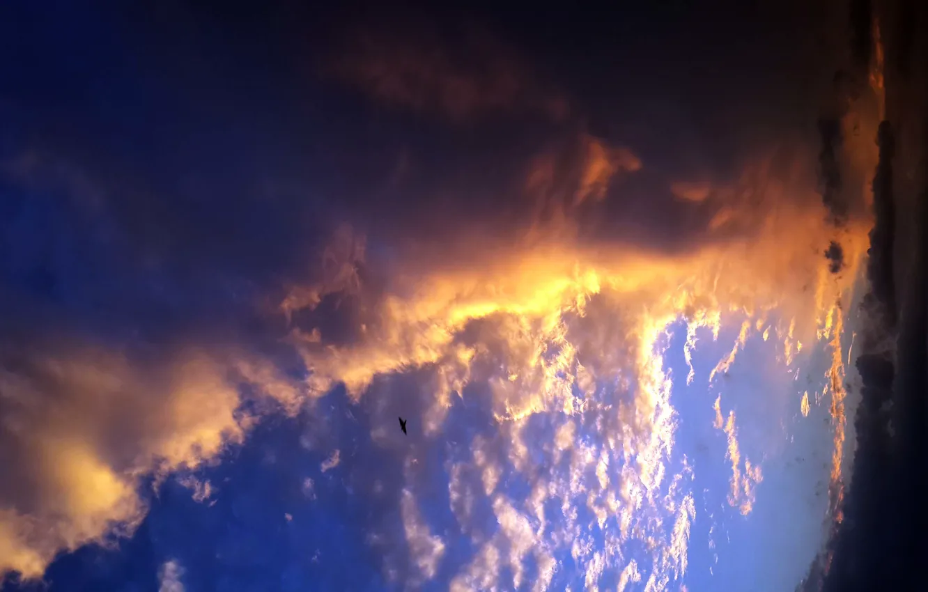 Photo wallpaper sky, cloud, SUHART, rainy