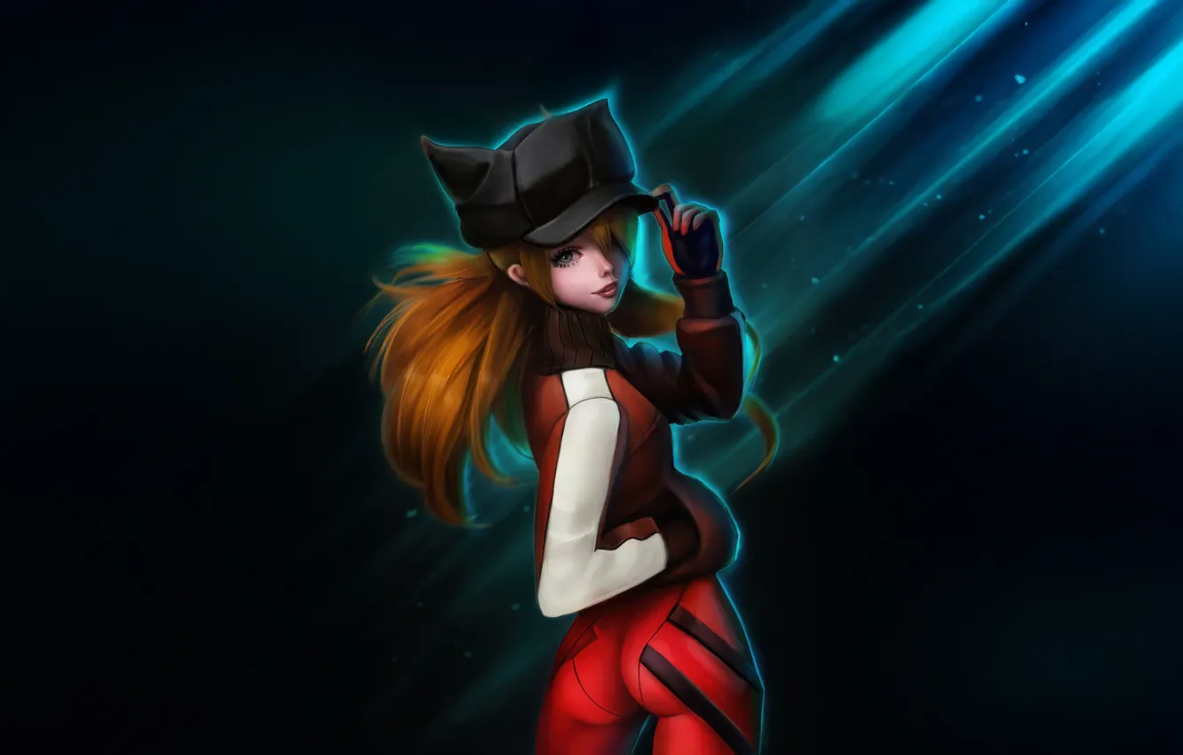 Photo wallpaper asuka, Evangelion, Neon Genesis