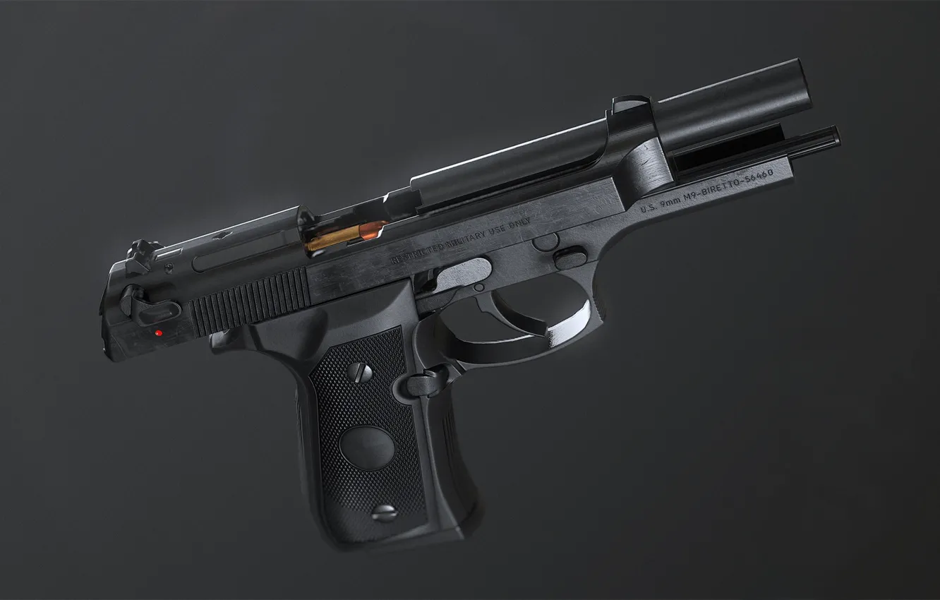 Photo wallpaper Self-loading pistol, Pietro Beretta, Beretta M92FS