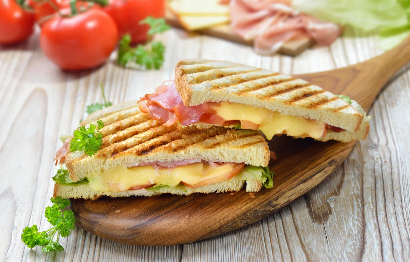 Photo wallpaper food, sandwiches, meals