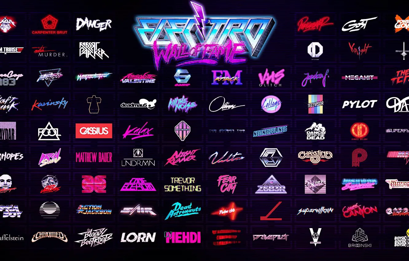 Photo wallpaper group, Retrowave, Synth pop, Retrouve